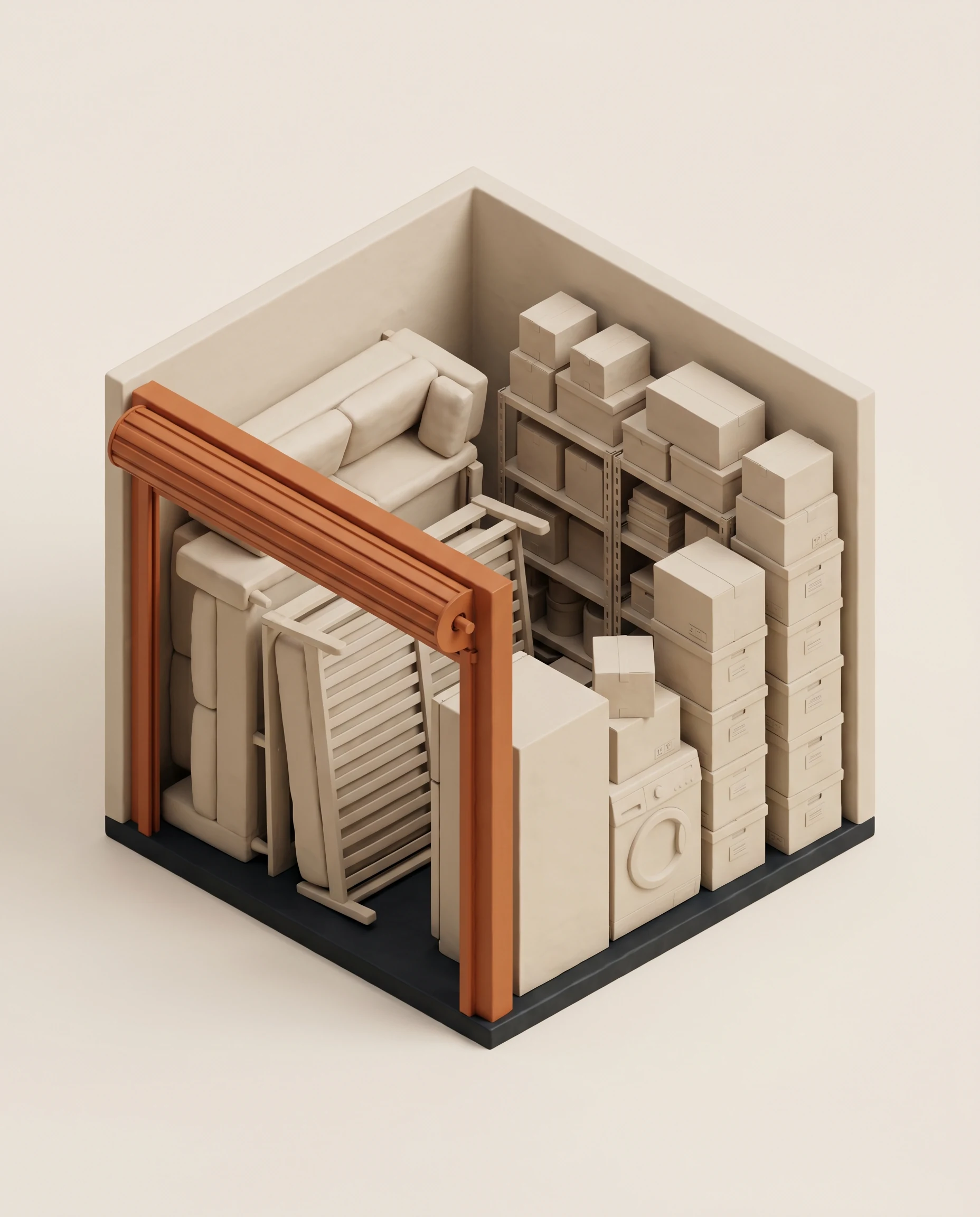 9,99 m² — Kompletter Hausstand